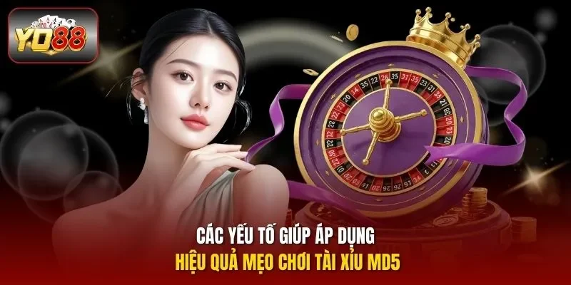 Các yếu tố giúp áp dụng hiệu quả mẹo chơi tài xỉu MD5
